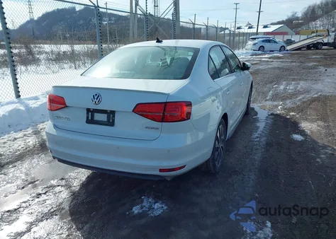 2015 Volkswagen Jetta Hybrid Sel Premium из США, поврежденный, VIN 3VW637AJ3FM425815